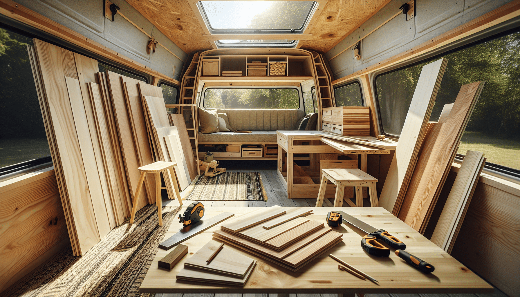 Mejor madera para camperizar: claves para elegir la opción ideal